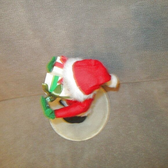 1991 Vtg Annalee Mobilitee Santa Claus Doll On Stand Poseable Christmas Holiday - Picture 7 of 9